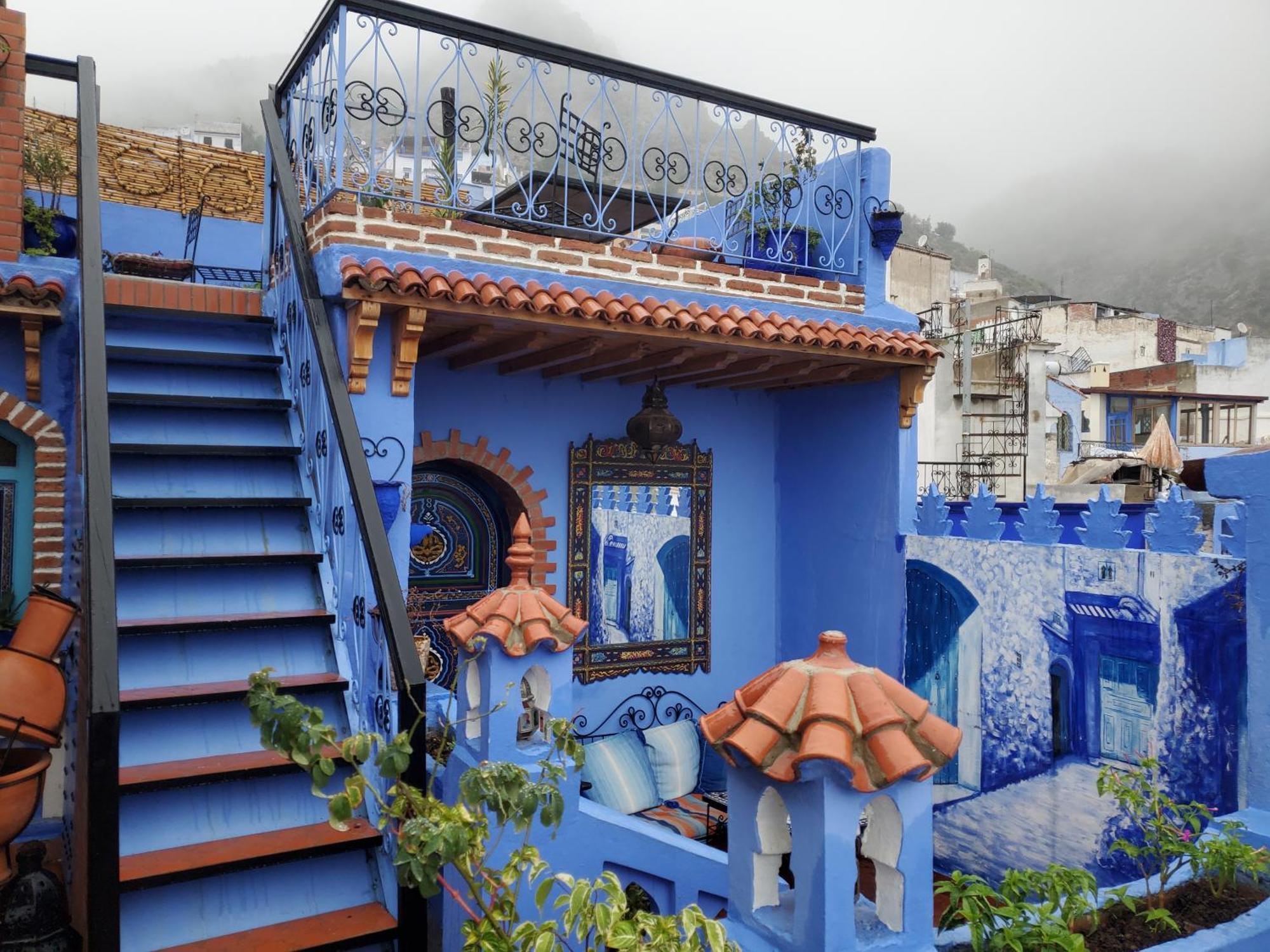 Blue City Chefchaouen Kültér fotó
